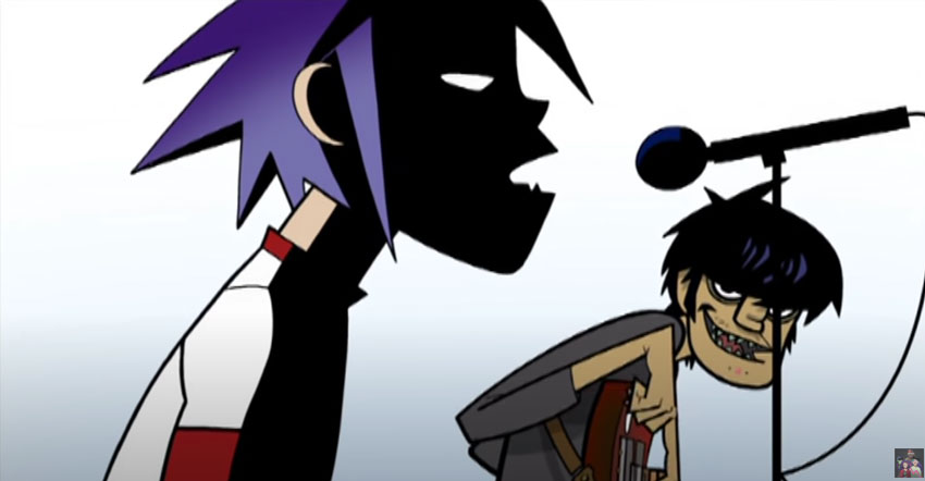 miniature YouTube du clip Clint Estwood de Gorillaz