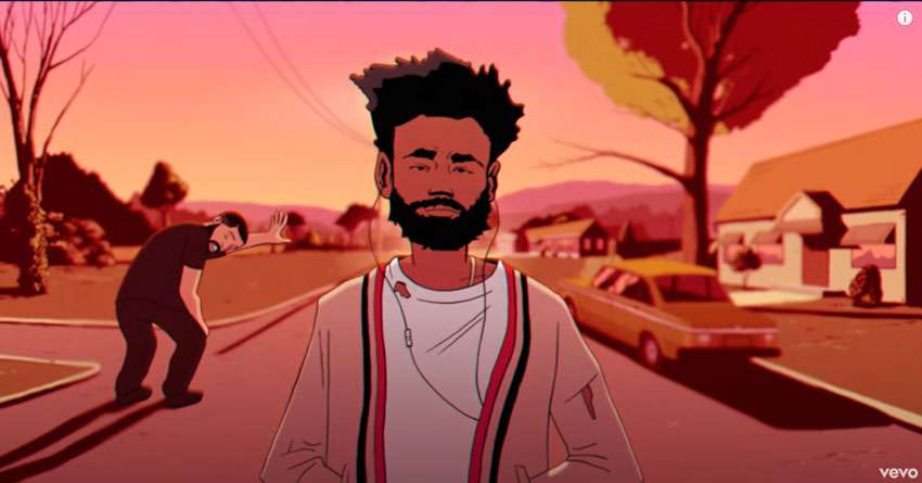 miniature YouTube du clip Feels like Summer de Childish Gambino