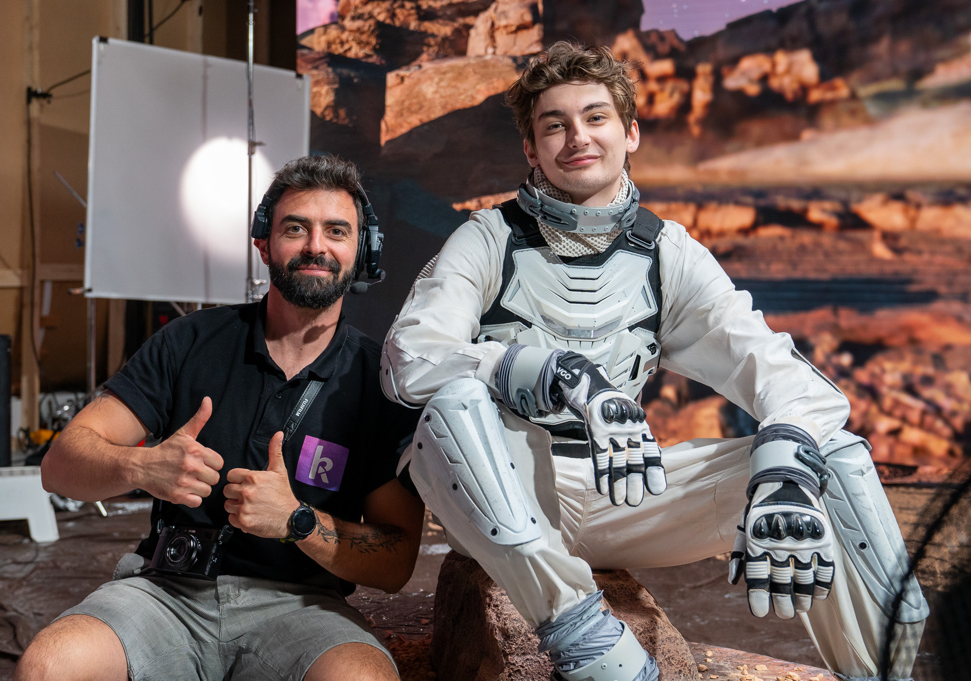 Tournage clip Irokz