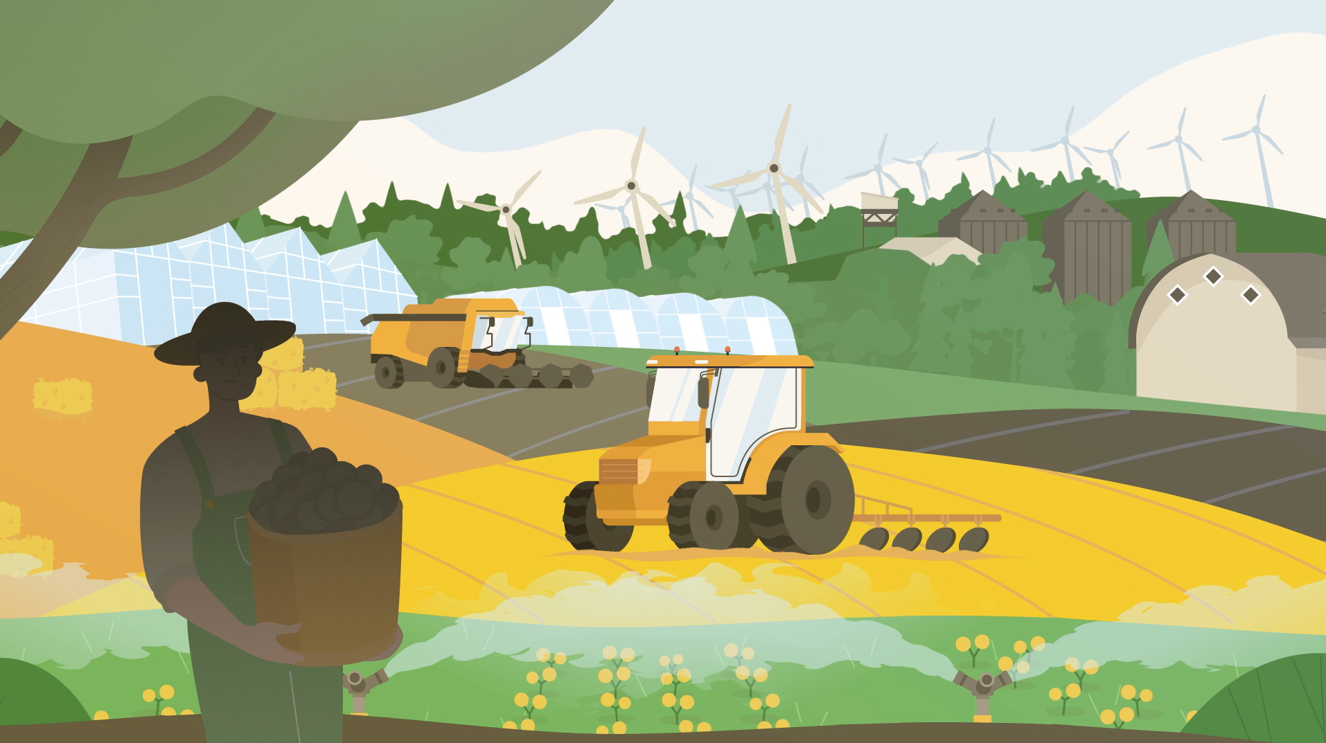 bio economy for change sylplant projet motion design