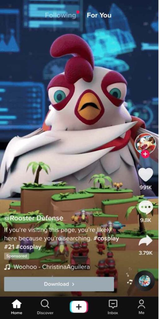 format tiktok payant