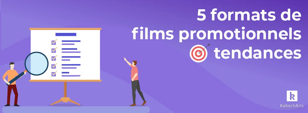 5 formats de films promotionnels tendances