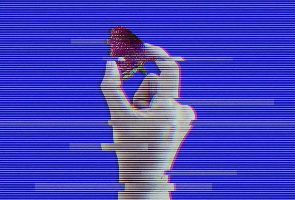 effet de glitch